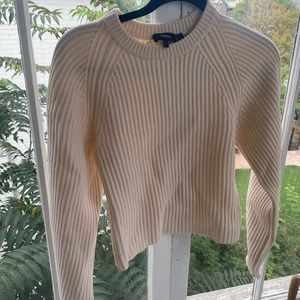 Theory sculpted sleeve Huron sweater